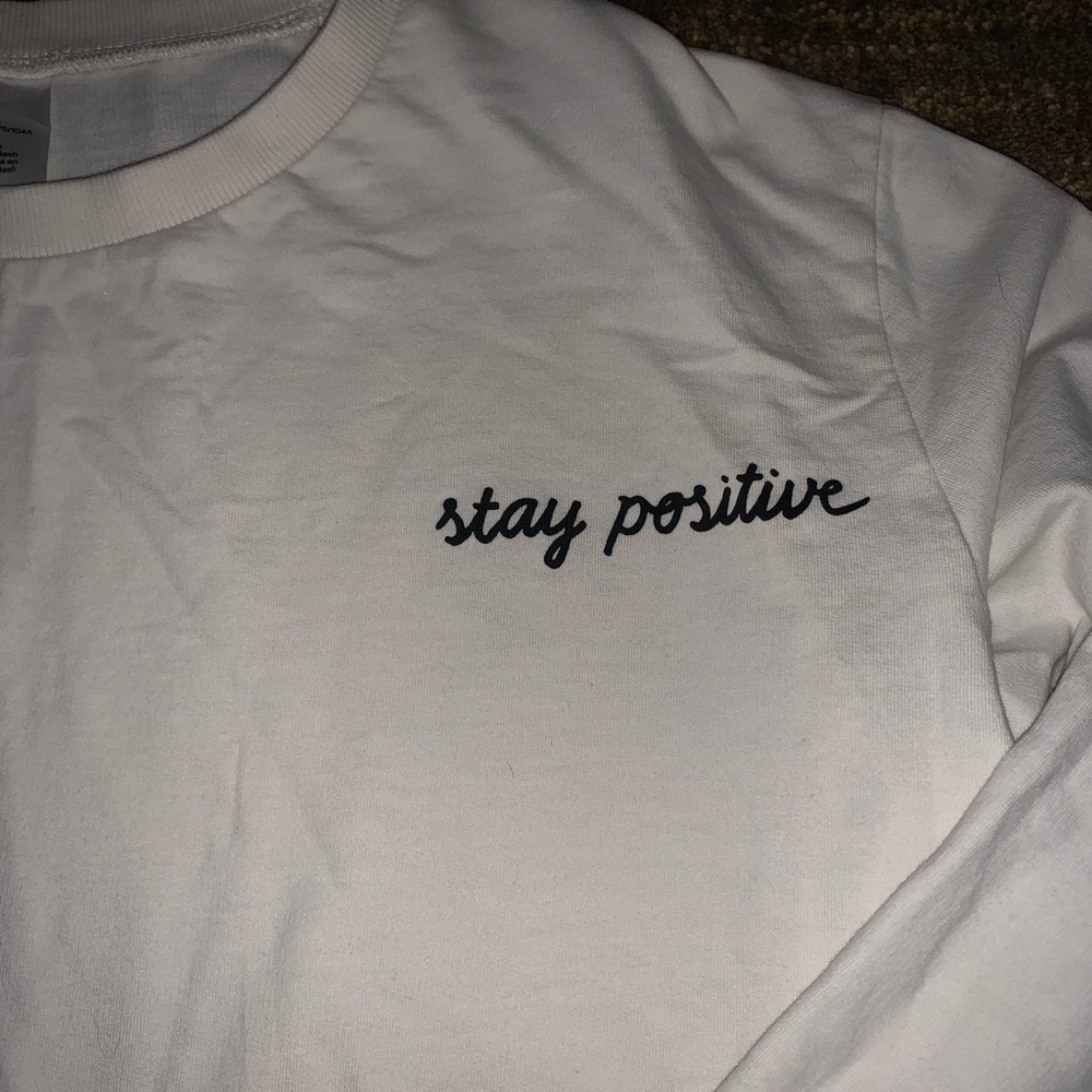 Stay Positive H&M Crewneck